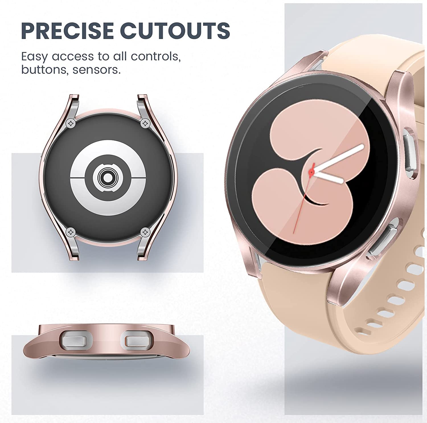 Glass+Case for samsung Galaxy  - Samsung Smartwatch Accessories recension och pris