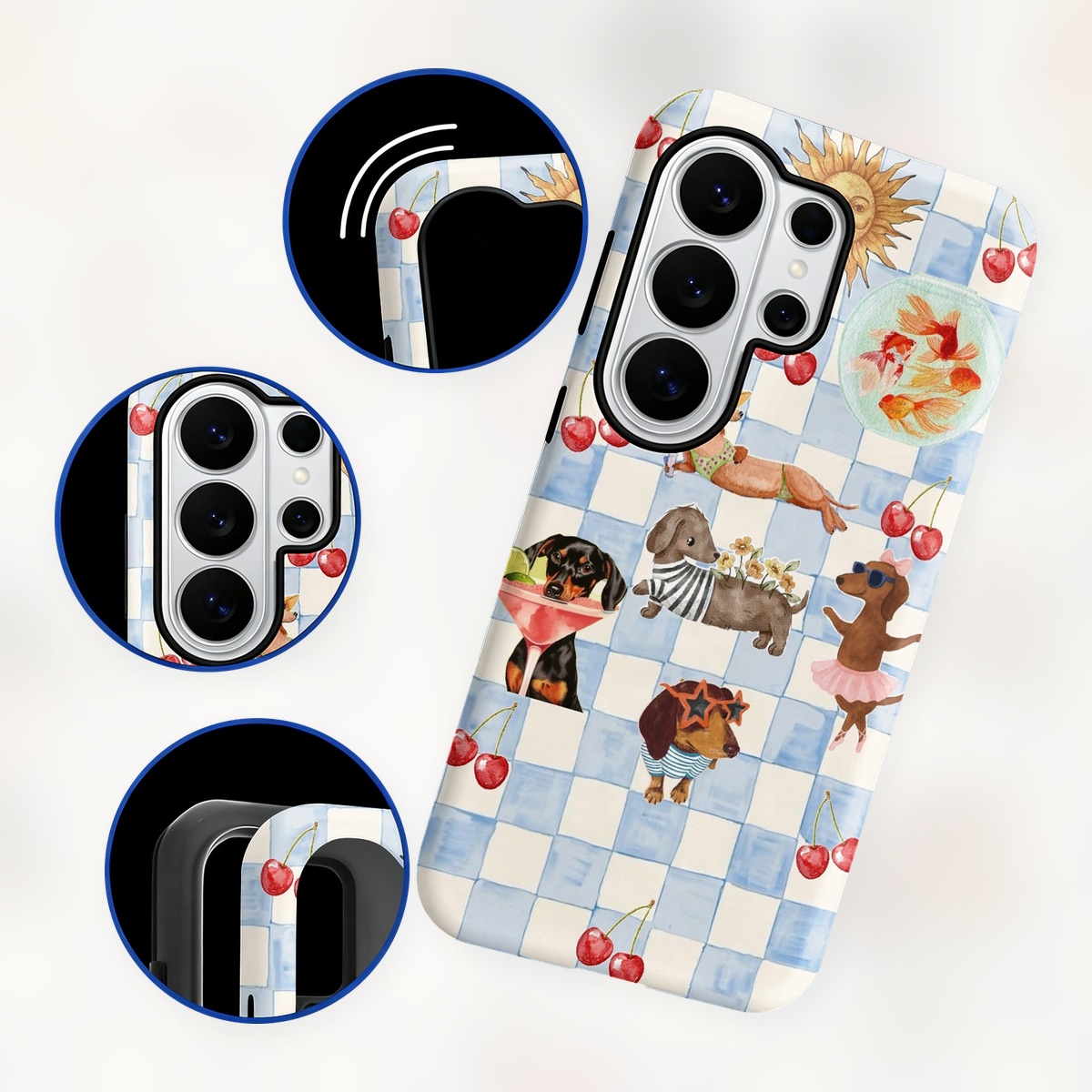 Funny Dogs Summer 2-in-1 Dual- - Samsung Galaxy S24 recension och pris