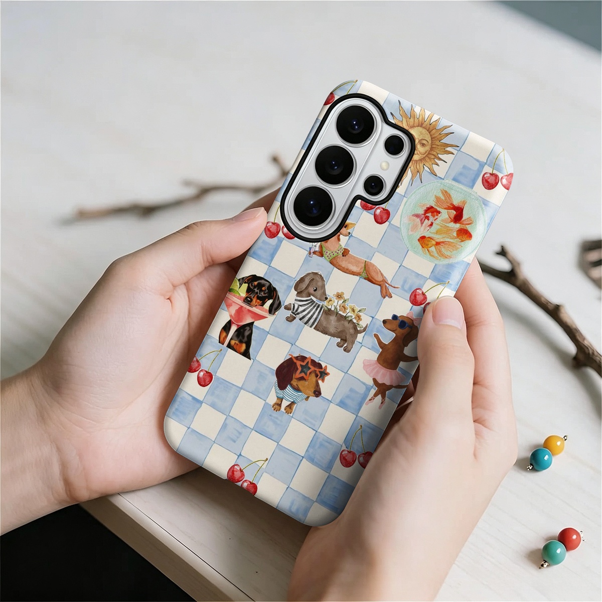 Funny Dogs Summer 2-in-1 Dual- - Samsung Galaxy S24 recension och pris