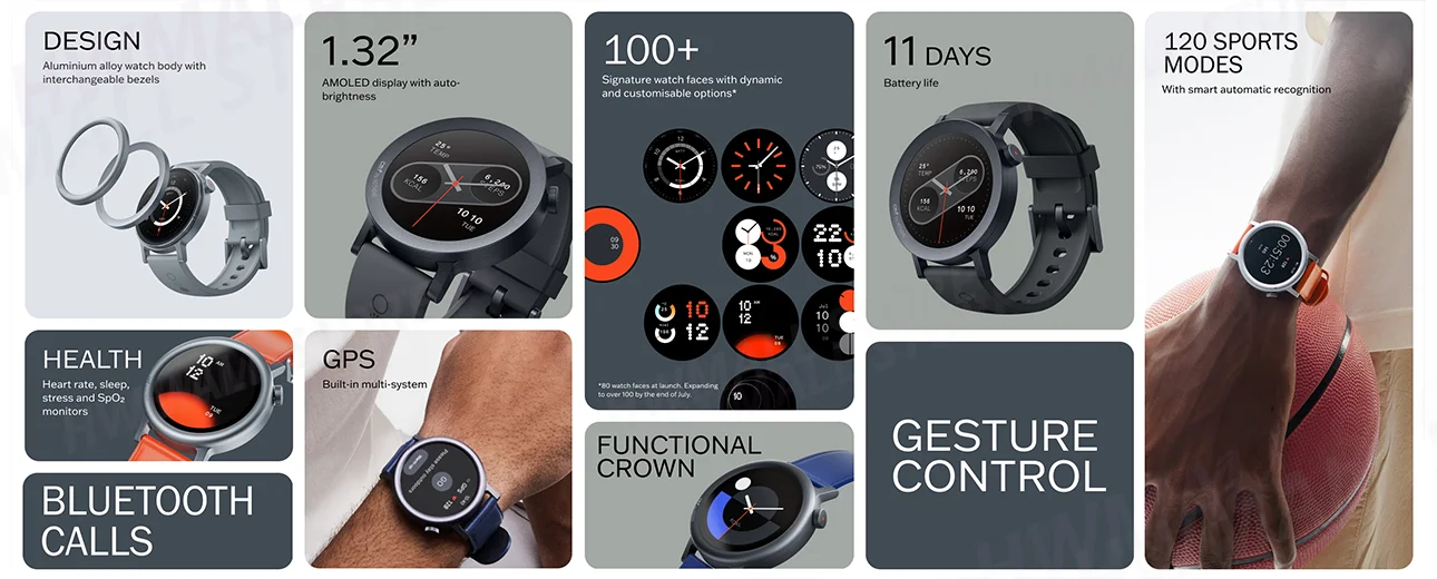 CMF Watch Pro 2 1.32inch AMOLE - Smartwatch X12 recension och pris
