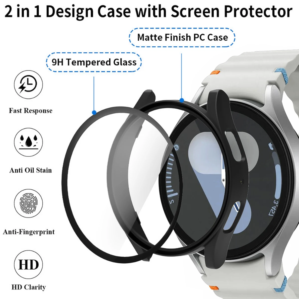 Silicone Strap for Samsung Gal - Samsung Smartwatch Accessories recension och pris