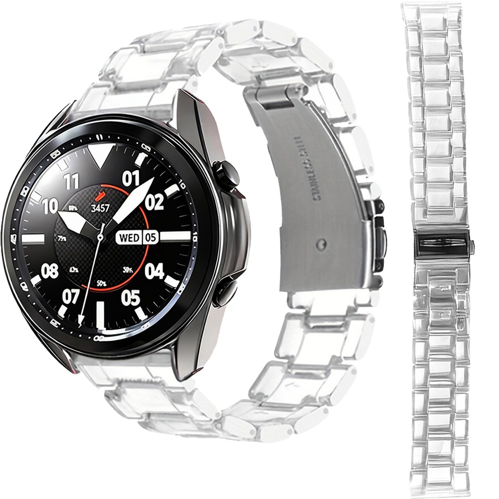 Clear Resin Three-Link Band wi - Titan Smartwatch Accessories recension och pris