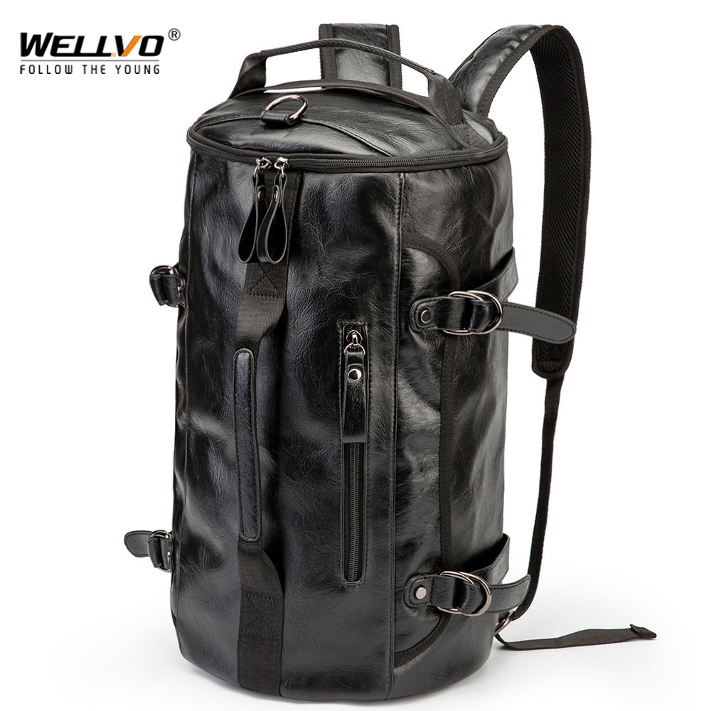 Men Leather Bucket Backpack Mu - Leather Classic Strap recension och pris