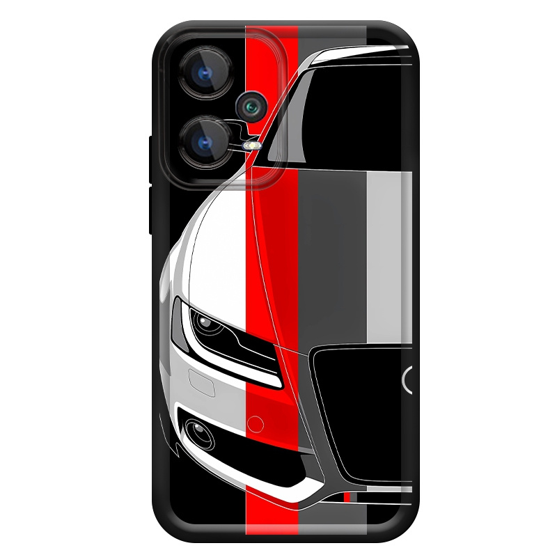 Red and White Car Pattern Soft - Xiaomi Redmi Note 13 recension och pris