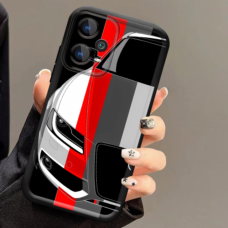 Red and White Car Pattern Soft - Xiaomi Redmi Note 13 recension och pris