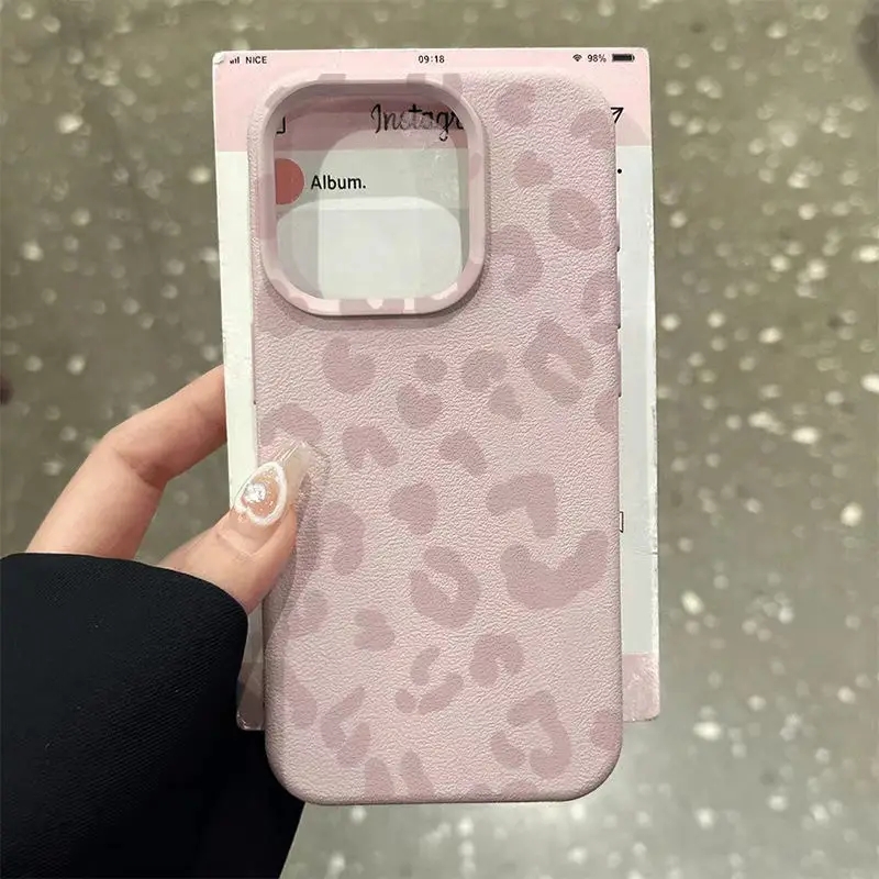 Pink Leopard Print Lichee Patt - Xiaomi Redmi Note 13 recension och pris