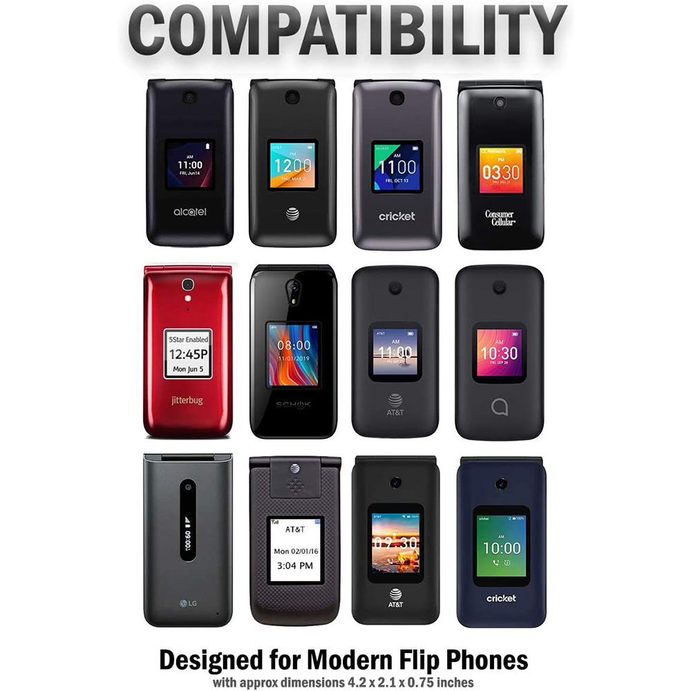 Phone Holster for Nokia 2760 P - Leather Classic Strap recension och pris